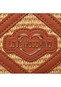 Love Moschino - LOVE MOSCHINO Plecak JC4309PP0IKO110A Brązowy. Kolor: brązowy #4