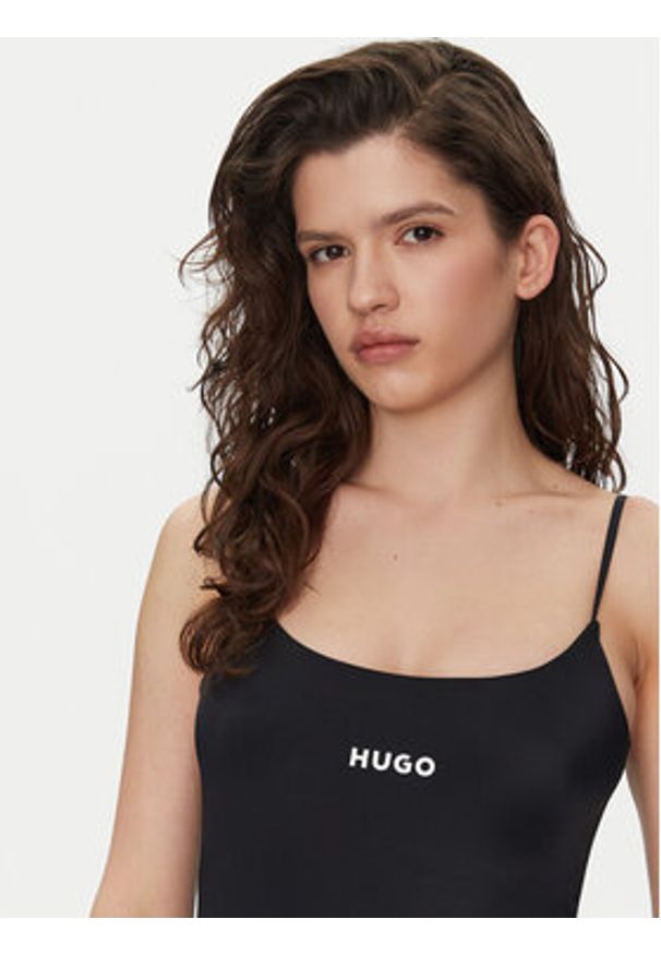 Hugo - HUGO Strój kąpielowy Pure 50535777 Czarny. Kolor: czarny. Materiał: syntetyk