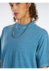 Reebok T-Shirt Classics Natural Dye Boxy T-Shirt HT7857 Niebieski. Kolor: niebieski. Materiał: bawełna