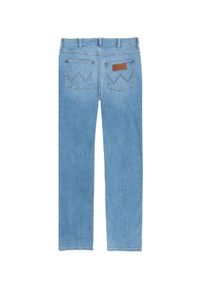 Wrangler - WRANGLER GREENSBORO MĘSKIE SPODNIE JEANSOWE JEANSY DŻINSY LIME LIGHT 112339304