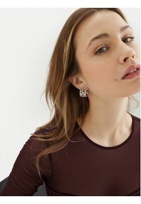 Guess Kolczyki JUBE05 036JW Srebrny. Materiał: metalowe. Kolor: srebrny #5