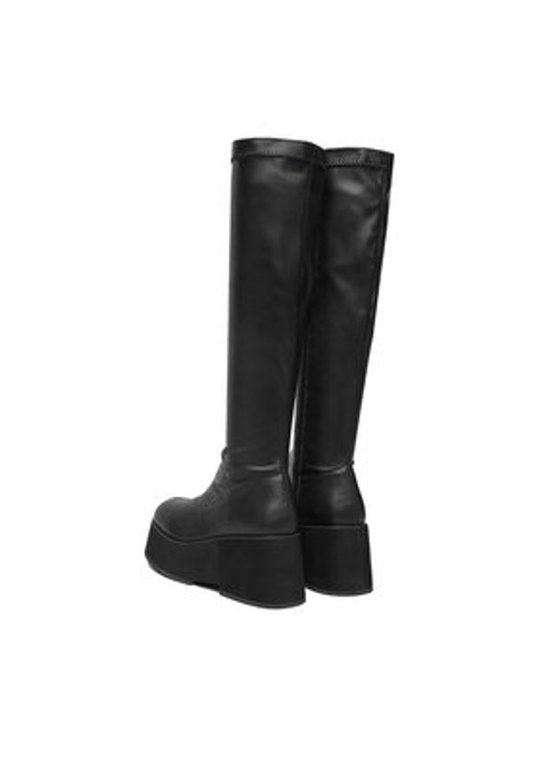 DeeZee Kozaki W3LH164802H Czarny. Kolor: czarny. Materiał: syntetyk, materiał