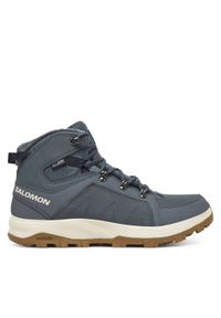 Salomon Trekkingi Outchill Thinsulate™ Climasalomon™ Waterproof L47853900 Szary. Kolor: szary. Materiał: nubuk, skóra. Technologia: Thinsulate. Sport: turystyka piesza #1