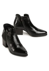 Lasocki Botki 70814-01 Czarny. Kolor: czarny. Materiał: skóra, lakier #4