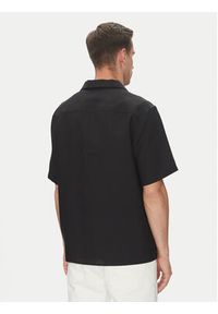 Calvin Klein Koszula LV04LC127G Czarny Regular Fit. Kolor: czarny. Materiał: syntetyk