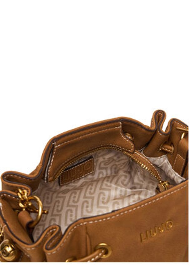 Liu Jo Torebka AA6084 E1116 Brązowy. Kolor: brązowy. Materiał: skórzane