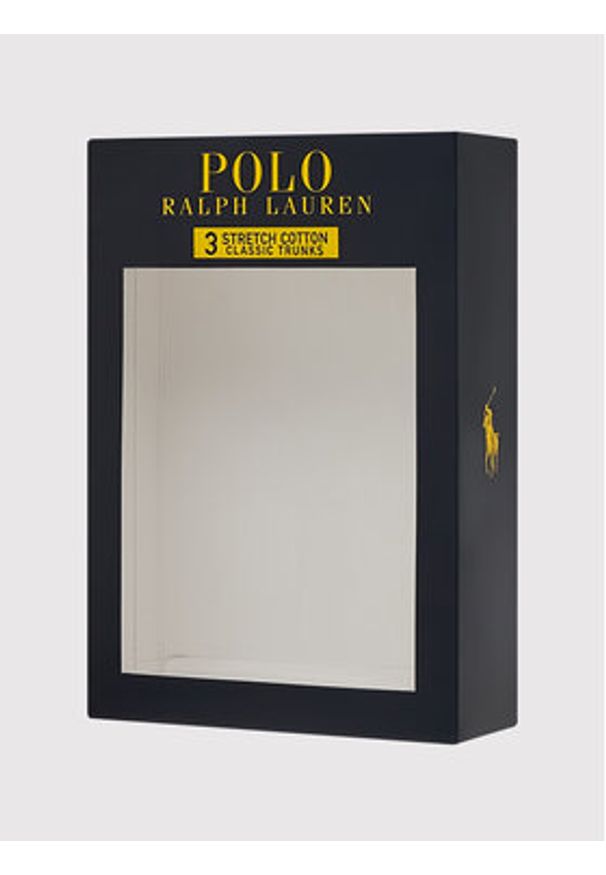 Polo Ralph Lauren Komplet 3 par bokserek 714830299008 Czarny. Kolor: czarny. Materiał: bawełna