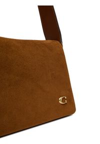 Coach Torebka Lola SB2 CDD06 Miedziany. Kolor: brązowy. Materiał: zamszowe, skórzane #5