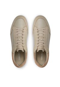 Calvin Klein Sneakersy Low Top Lace Up Lth HM0HM01455 Czarny. Kolor: czarny. Materiał: skóra #2