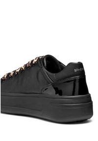Geox Sneakersy D Spherica Ecub-2 D56WVD 05402 C9999 Czarny. Kolor: czarny. Materiał: skóra #5