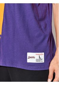 Mitchell & Ness T-Shirt TCRW1226 Fioletowy Relaxed Fit. Kolor: fioletowy. Materiał: bawełna #2