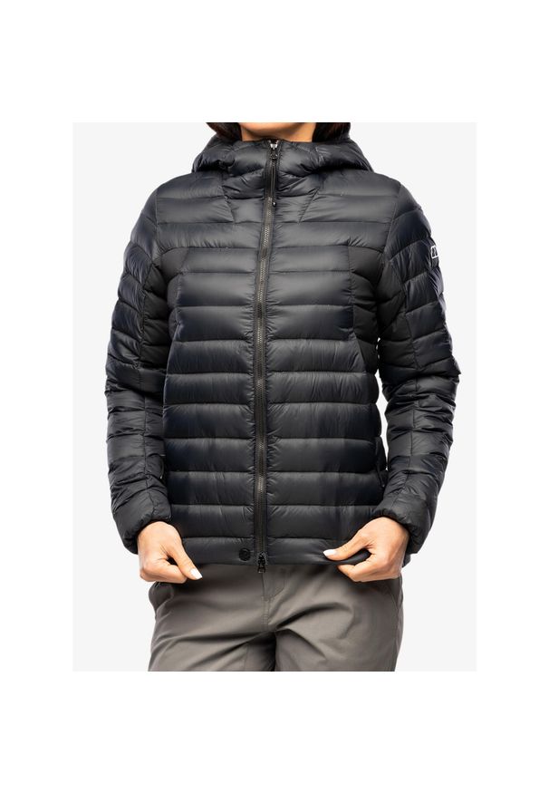 Kurtka puchowa damska Berghaus Seeker MW Down Hoody. Kolor: czarny. Materiał: puch. Sport: turystyka piesza