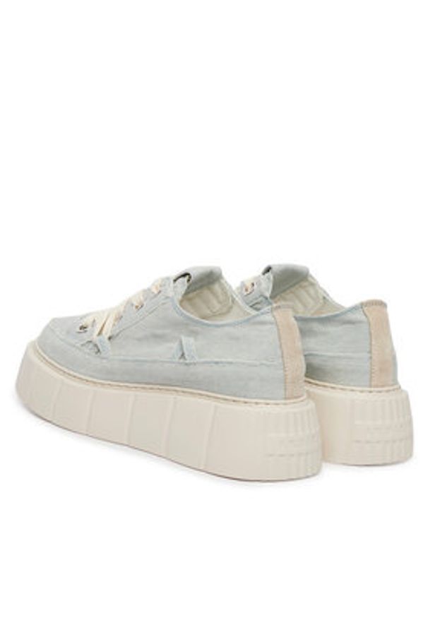 Inuikii Sneakersy Matilda Frayed 1001-001-0181 Niebieski jasny. Kolor: niebieski. Materiał: materiał
