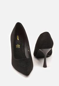 Born2be - Czarne Szpilki Vices ze Skórzaną Wkładką Afurriva. Okazja: na co dzień. Kolor: czarny. Materiał: skóra. Obcas: na szpilce. Styl: casual, elegancki #3