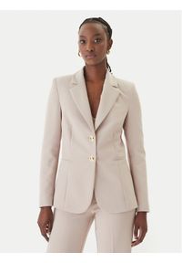 Rinascimento Marynarka CFC0128642003 Beżowy Regular Fit. Kolor: beżowy. Materiał: syntetyk #1