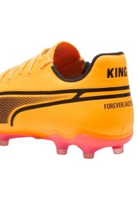 Buty piłkarskie Puma King Pro FG/AG M 107566 06 pomarańczowe. Kolor: pomarańczowy. Materiał: materiał. Szerokość cholewki: normalna. Sport: piłka nożna #7