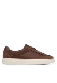 Sneakersy BOSS. Kolor: brązowy #1