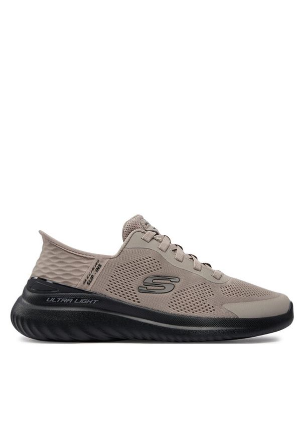 skechers - Skechers Sneakersy Bounder 2.0 232459 Brązowy. Kolor: brązowy