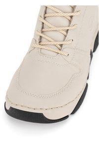 Rieker Trzewiki 45955-60 Beżowy. Kolor: beżowy. Materiał: materiał #3