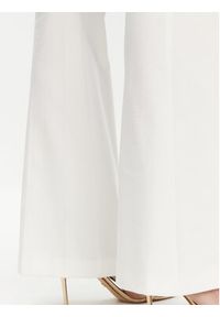 Fracomina Spodnie materiałowe FR25SVA006W51501 Écru Flare Fit. Kolor: kremowy. Materiał: bawełna #5