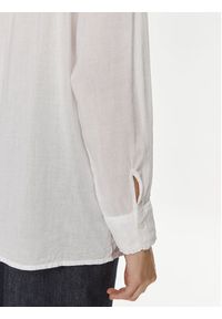 Lee Koszula Shirred 112351208 Biały Relaxed Fit. Kolor: biały. Materiał: bawełna