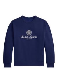 Polo Ralph Lauren Bluza 710A13264002 Granatowy Relaxed Fit. Typ kołnierza: polo. Kolor: niebieski. Materiał: bawełna #5