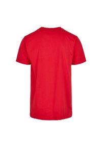 BUILD YOUR BRAND - Bawełniana Koszulka Unisex Dla Dorosłych Z Okrągłym Dekoltem. Kolor: różowy. Materiał: bawełna