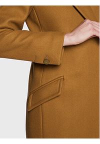 Ted Baker Płaszcz wełniany Frejia 264208 Brązowy Regular Fit. Kolor: brązowy. Materiał: wełna