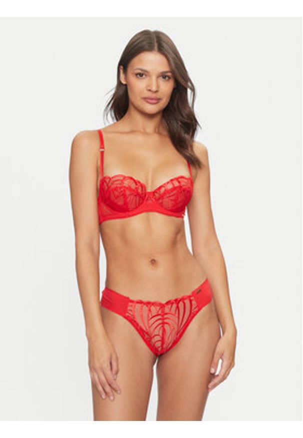 Gossard Figi brazylijskie Fiesta 19703 Czerwony. Kolor: czerwony. Materiał: syntetyk