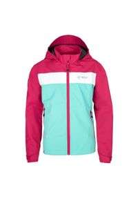 Dziewczęca kurtka outdoorowa Kilpi ORLETI-JG. Kolor: niebieski. Materiał: softshell. Sport: turystyka piesza