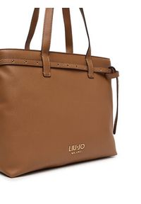 Liu Jo Torebka Ecs M Tote AF5135 E0058 Beżowy. Kolor: beżowy. Materiał: skórzane #5
