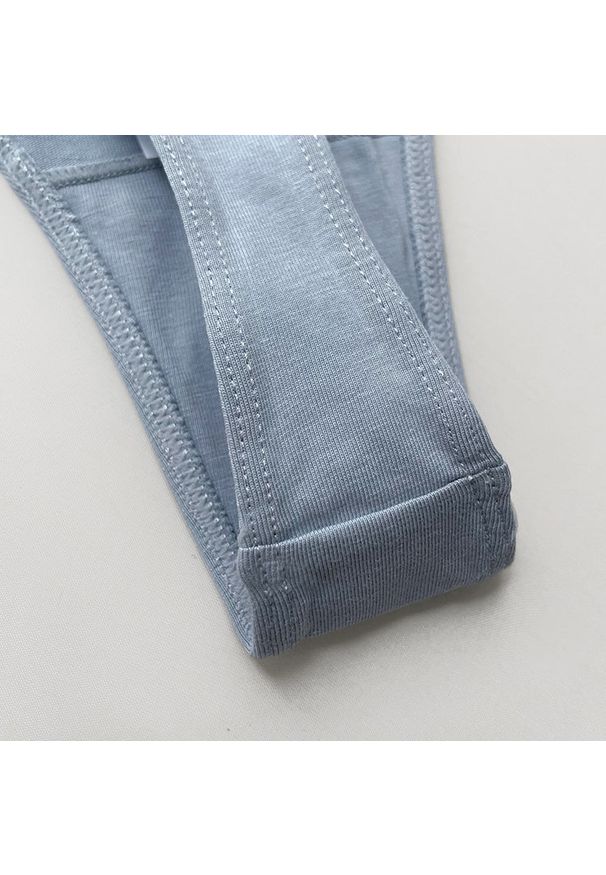 Intica - Stringi damskie minimalistyczne na co dzień Libora. Kolor: pomarańczowy. Materiał: materiał