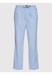 Polo Ralph Lauren Piżama 714514095001 Błękitny Regular Fit. Kolor: niebieski. Materiał: bawełna