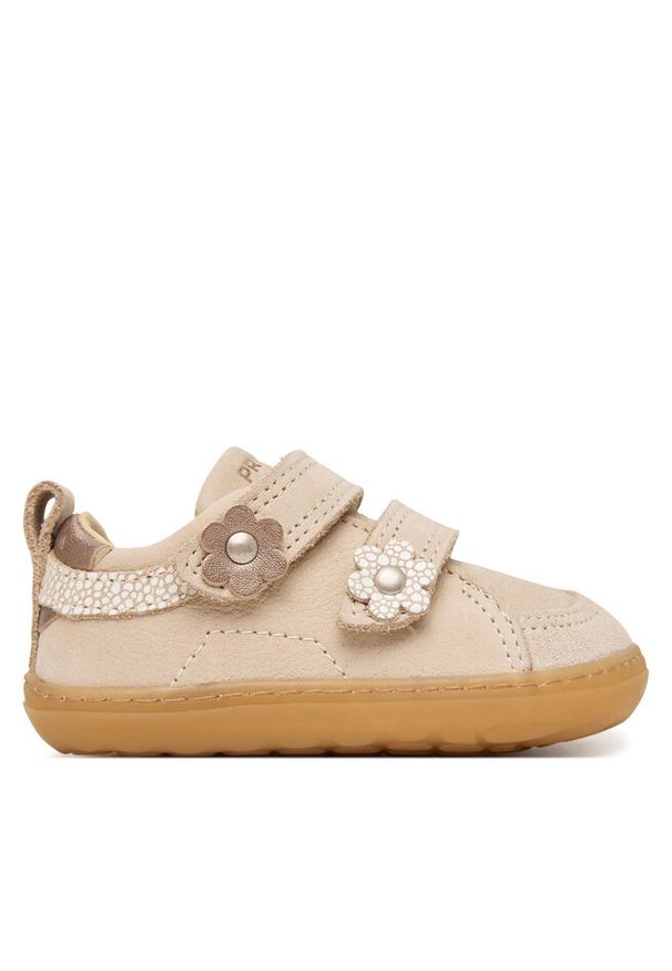 Półbuty Primigi. Kolor: beżowy