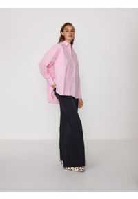 Reserved - Koszula z bawełny - różowy. Kolor: różowy. Materiał: bawełna #1