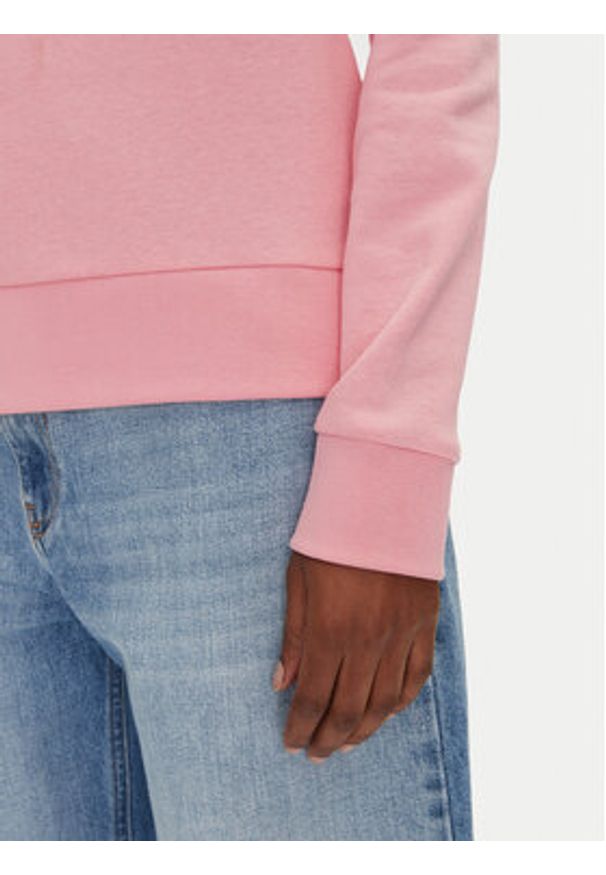 GANT - Gant Bluza 4200292 Różowy Regular Fit. Kolor: różowy. Materiał: bawełna