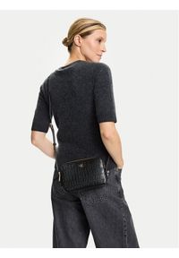 Calvin Klein Torebka Ck Croc Camera Bag LV04F3285G Czarny. Kolor: czarny. Materiał: skórzane #1
