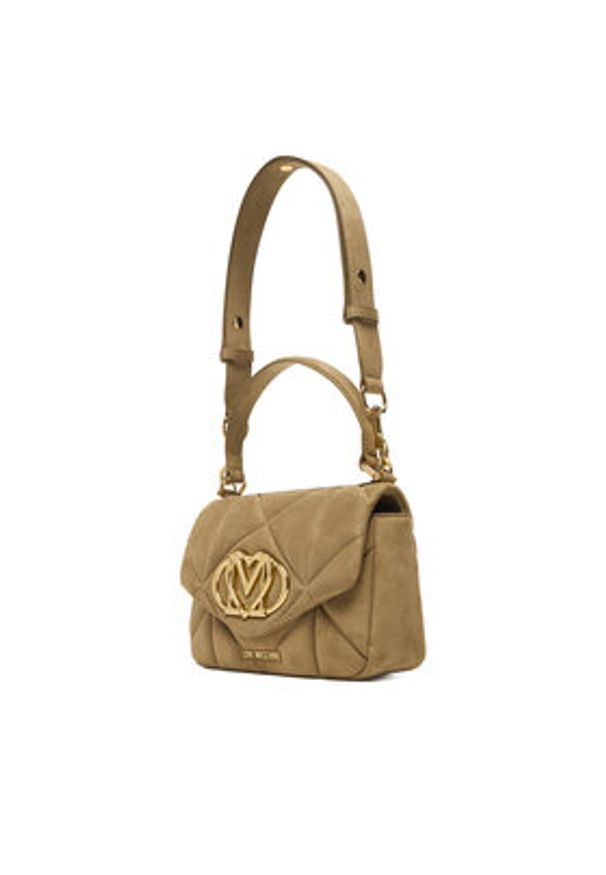 Love Moschino - LOVE MOSCHINO Torebka JC4317PP0NKE0105 Beżowy. Kolor: beżowy