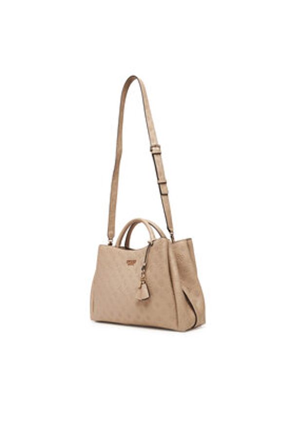 Guess Torebka Phoebe HWPD96 65070 Beżowy. Kolor: beżowy. Materiał: skórzane