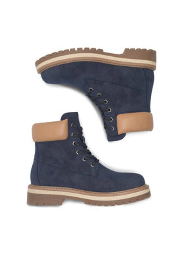Jenny Fairy Trzewiki KATICA WS2911-04 Granatowy. Kolor: niebieski. Materiał: syntetyk