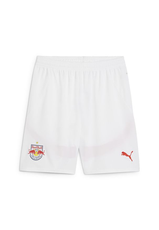 Puma - Męskie szorty FC Red Bull Salzburg 24/25 PUMA White Red. Kolor: czerwony, wielokolorowy, biały. Sport: piłka nożna