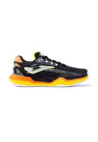 Buty tenisowe męskie Joma T.Point clay. Kolor: czarny, pomarańczowy, zielony, wielokolorowy. Materiał: guma, syntetyk, tkanina, materiał. Sport: tenis