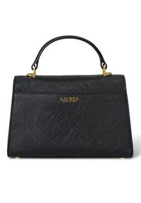 Lauren Ralph Lauren - LAUREN RALPH LAUREN Torebka 431966765008 Czarny. Kolor: czarny. Materiał: skórzane #4
