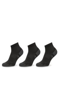 Under Armour Zestaw 3 par wysokich skarpet unisex Performance Tech 1379510 Czarny. Kolor: czarny. Materiał: poliester, materiał