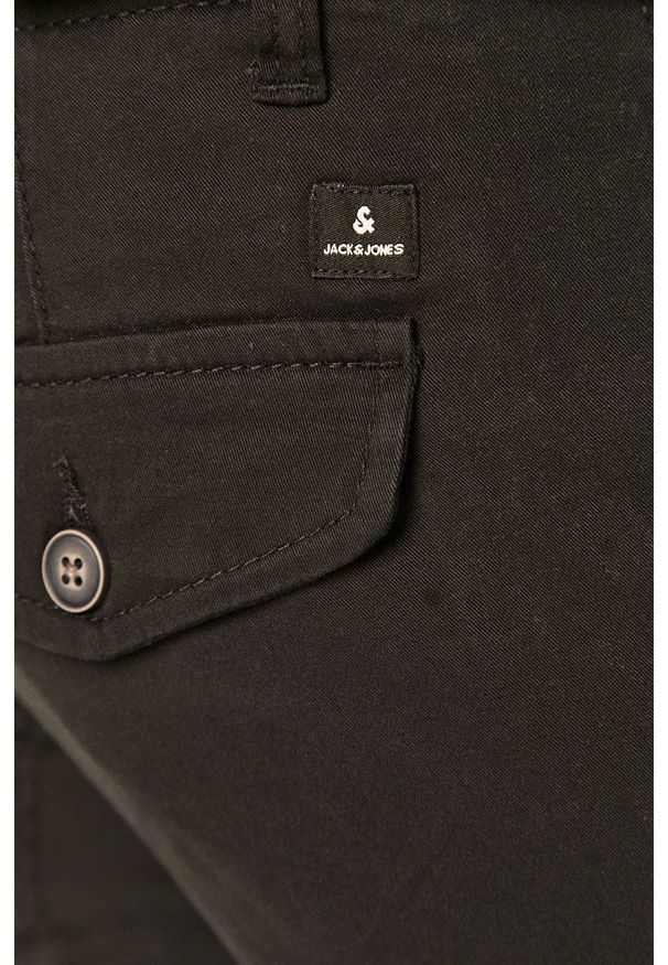 Jack & Jones - Spodnie. Okazja: na co dzień. Kolor: czarny. Styl: casual