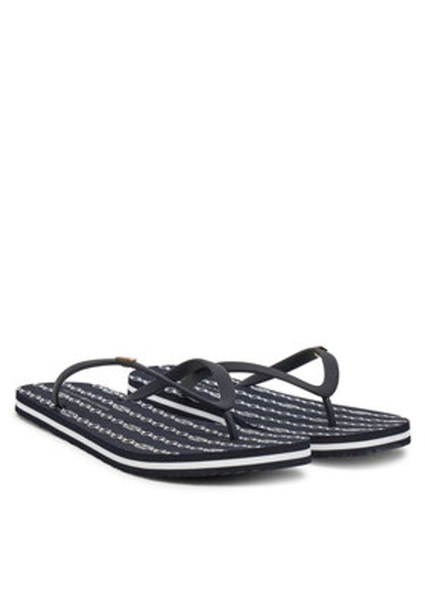 TOMMY HILFIGER - Tommy Hilfiger Japonki FW0FW08518 Granatowy. Kolor: niebieski. Materiał: syntetyk