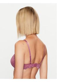Hunkemöller Biustonosz balkonetka Marine 202702 Fioletowy. Kolor: fioletowy. Materiał: syntetyk