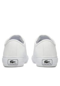Lacoste Sneakersy Backcourt 224 2 Cuj 748CUJ000121G Biały. Kolor: biały. Materiał: skóra