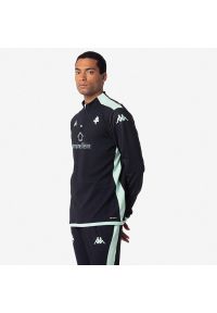 Kappa - Kurtka z dresu Metz Ablas Pro 8 2024/25. Kolor: czarny. Materiał: dresówka. Sport: piłka nożna #1