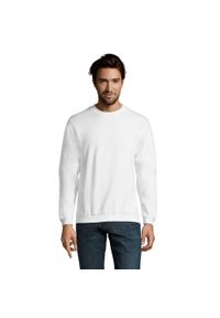 SOL'S - Męska Bluza Z Okrągłym Dekoltem Spider. Kolor: biały #1